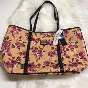 Dooney and Burke yellow floral bag